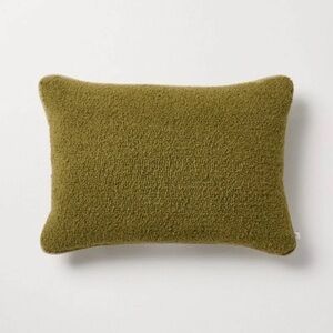 Hearth & Hand with Magnolia Tufted Lumbar Toss Pillow, 14 x 20 in - Green